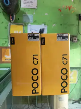 Poco c71 4/128 neww bergaransi