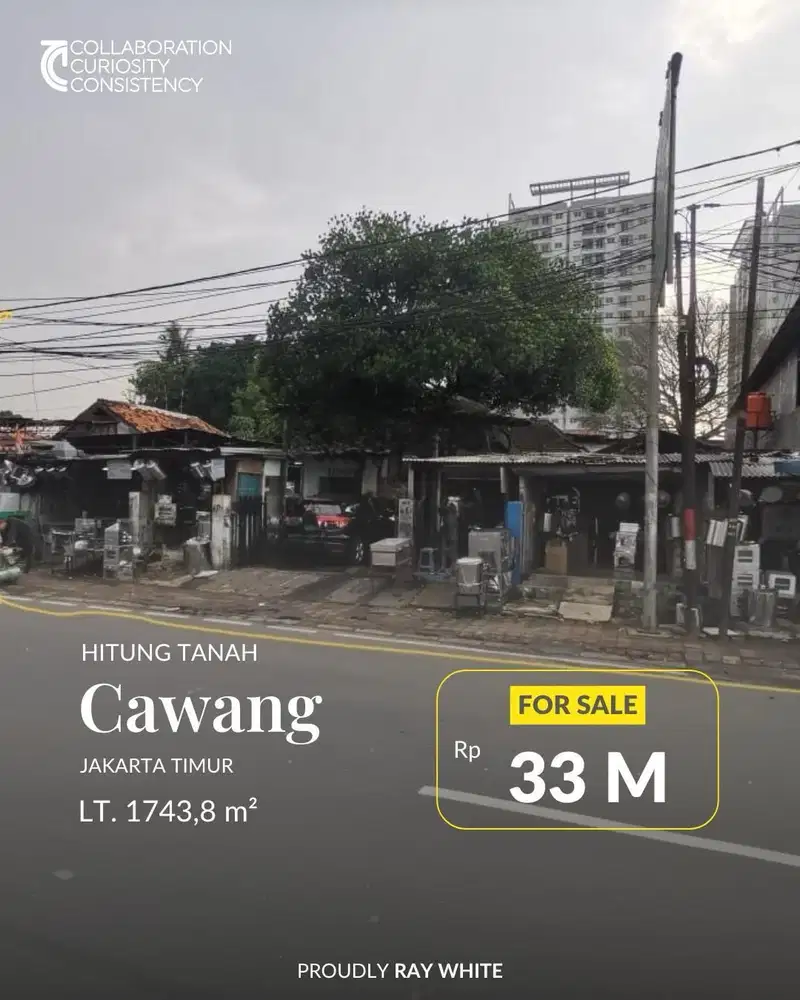 Dijual Murah Tanah di Dewi Sartika, Cawang Jakarta Timur