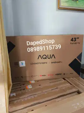 Aqua Android TV 43 inch FHD BARU