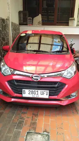 Daihatsu Sigra R At 2018 merah