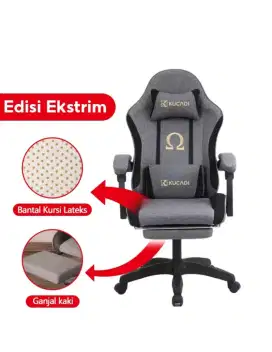 Kursi Gaming /Kursi kantor/Kursi Kerja/Kursi Belajar 100%  Baru