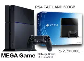 PS4 FAT HAND 500GB FULL GAME HARGA TERMURAH