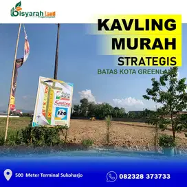 DIJUAL TANAH KAVLING SUKOHARJO KOTA DEKAT JALAN PROVINSI