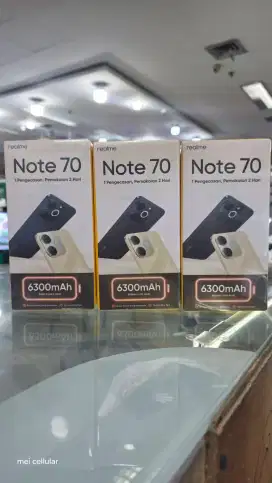 Realme Note 70 baru garansi resmi bisa tt bisa kredit bisa cod