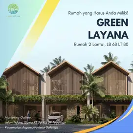 Rumah 2 Lantai Lokasi Strategis Samping Jalan Type 68/80 di Salatiga