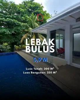Dijual rumah siap huni di lebak bulus jakarta selatan