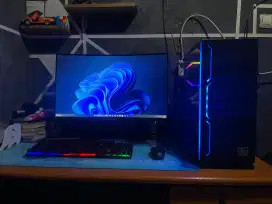 PC Fullset Ryzen 5 | Monitor 27inch | VGA Asus ROG | 16gb ram | Nvme