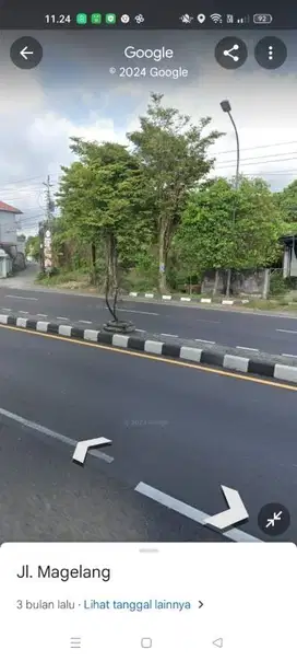 Tanah Super Murah tepi jl Magelang dekat Sleman City Hall
