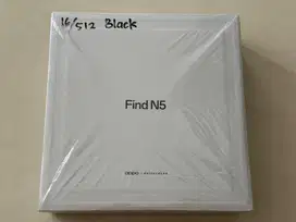 Oppo Find N5 dual 5G 16/512Gb Black fullset ori resmi gress ex kado