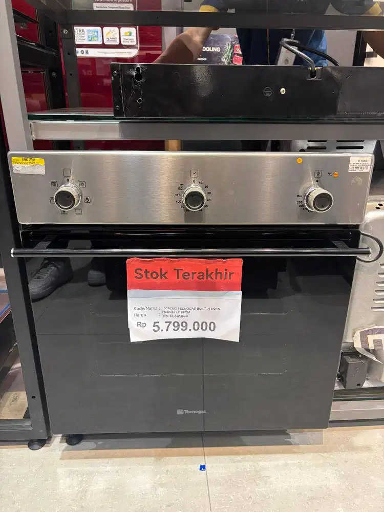 [CLEARANCE DISPLAY] TECNOGAS BUILT IN OVEN FN3K66E6B 60CM