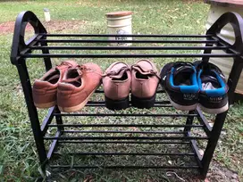 RAK SEPATU 3 TINGKAT