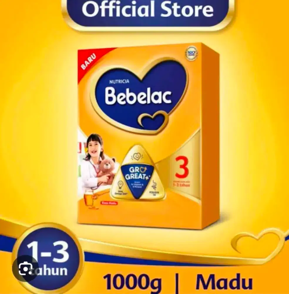 Bebelac 3 madu 1000gr