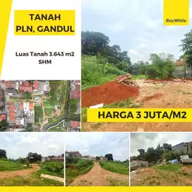 Di jual tanah murah di gandul cinere