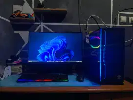 Gaming PC Fullset Ryzen 5 | Asus ROG | Monitor 27inch gigabyte | BU