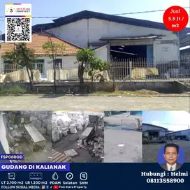 Dijual Gudang Kalianak, Surabaya