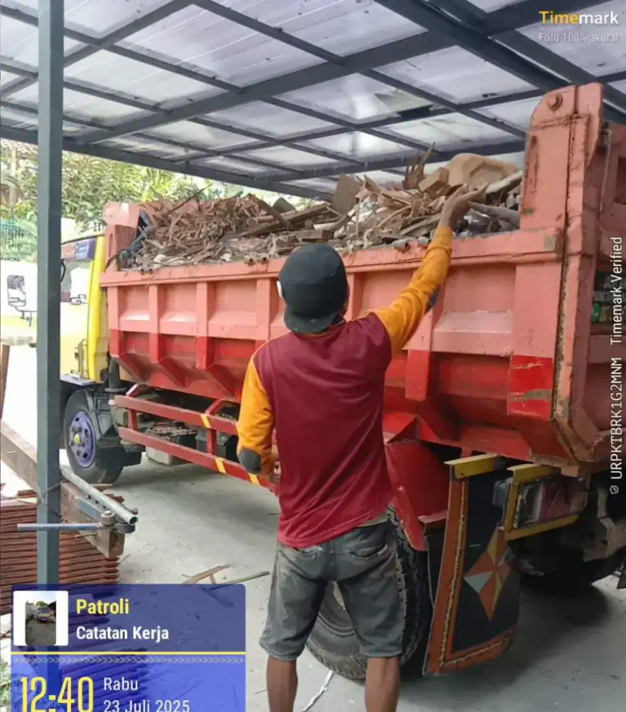 Jasa buang puing sampah proyek dan jual urugan murah terdekat