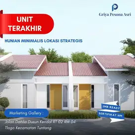 Rumah 1 Lantai Tipe 30/72 Desain Minimalis Aman dan Nyaman di Tuntang