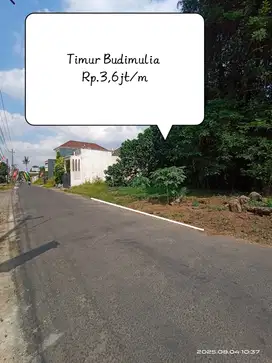 Tanah Istimewa diArea Jalan Tajem dekat Budimulia Wedomartani