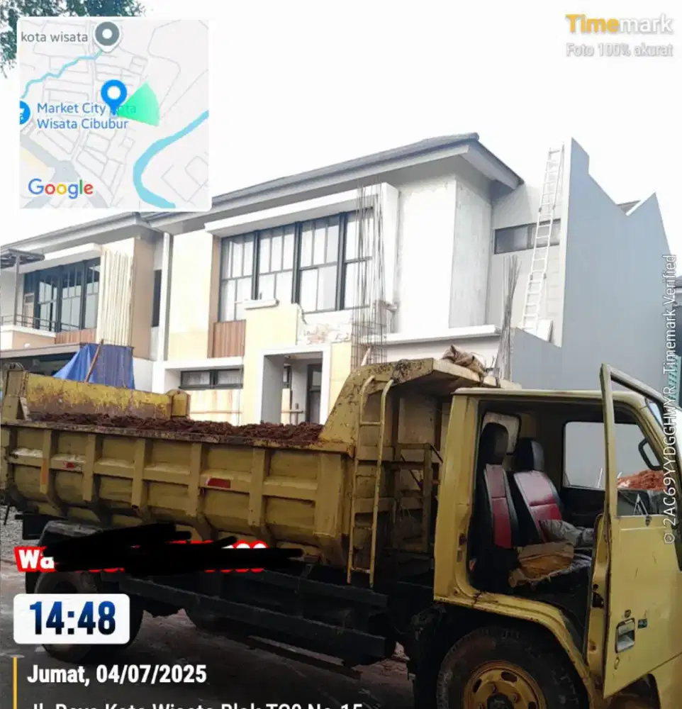 Jasa buang sampah puing murah dan jual urugan murah