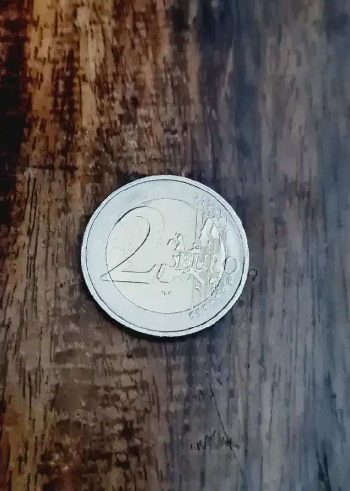 Koin 2 Euro Jerman Tahun 2002 Bergambar Elang
