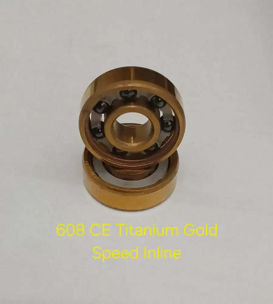 Bearing Ceramic608Z Titanium Gold