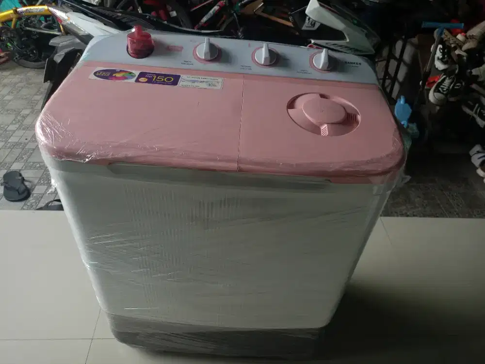 Mesin cuci 2 tabung merk sanken 150watt muluss