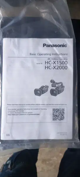 Dijual Kamera Panasonic HC-X1500