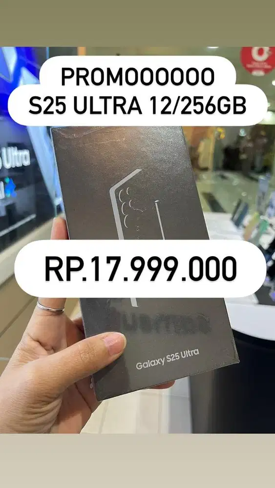 SAMSUNG S25 ULTRA RAM 12/256GB GARANSI RESMI SAMSUNG SEIN 1 TAHUN