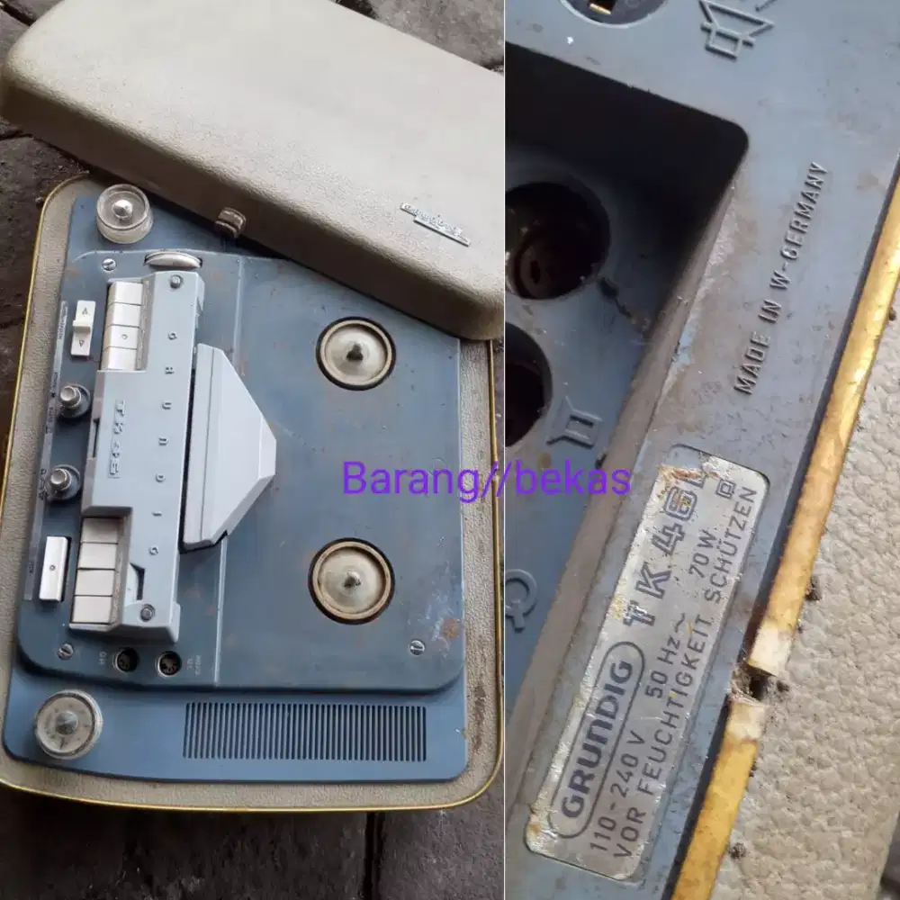 Reel tape grundig germany