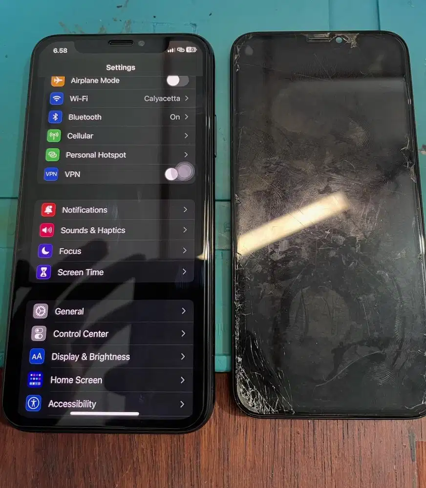 Ganti lcd iphone x bergaransi