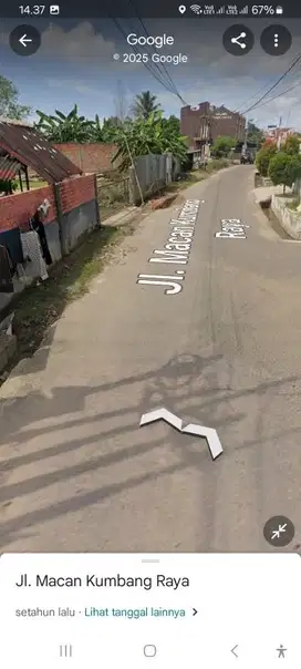 Tanah ±800 Macan Kumbang demang Murah palembang