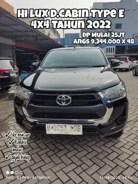 Antik full orisinil ! Hi lux D.Cabin 4x4 Type E hitam 2022