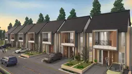Rumah 2 lantai bertype besar sudah split sertifikat harga terjangkau