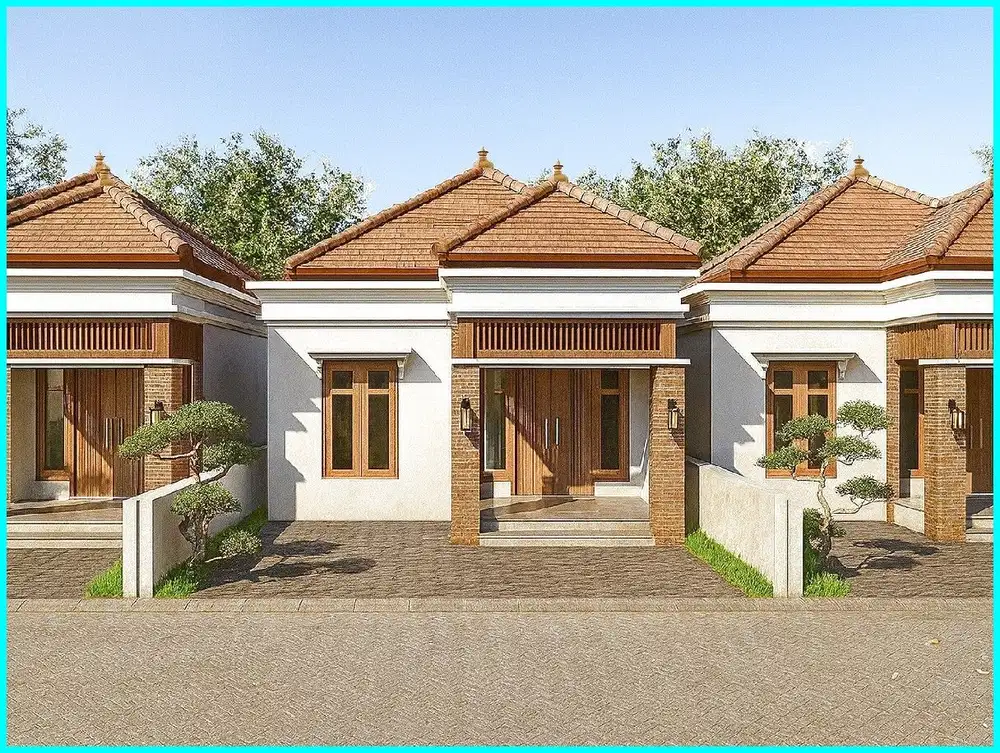 Bantul, Rumah Bali Style 300 Jutaan 8 Menit Kampus UMY