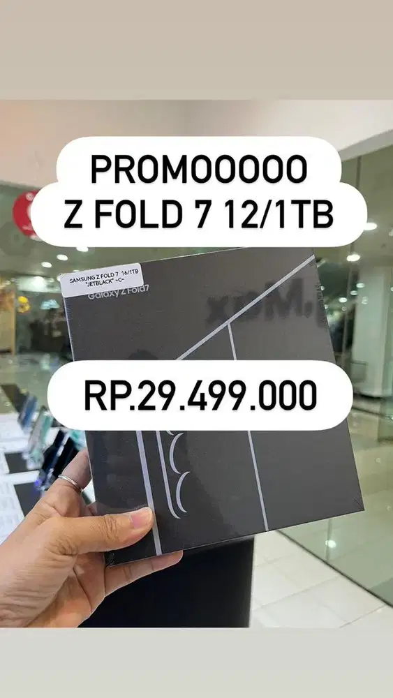 SAMSUNG Z FOLD 7 RAM 12/1TB GARANSI RESMI SAMSUNG SEIN 1 TAHUN