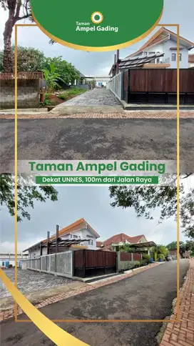 Dijual Tanah Kavling Lokasi Strategis di Ampel Gading Gunungpati