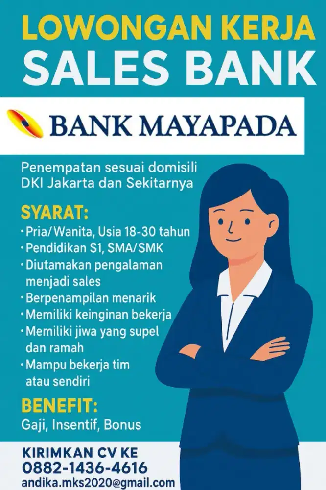 Lowongan Kerja loker sales bank Mayapada