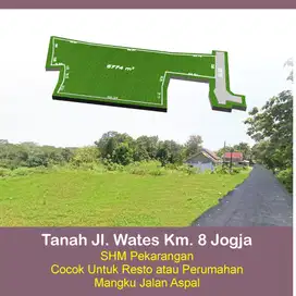 Jual Tanah Gamping yogyakarta, Pinggir Jalan