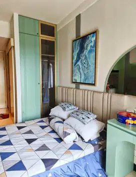 Selangkah ke Pool‼️Lantai 2 apartemen amor pakuwon city furnish mewah