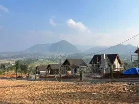 Dijual Kavling Villa Gaya Eropa di Puncak 2 Bogor SHM View Gunung