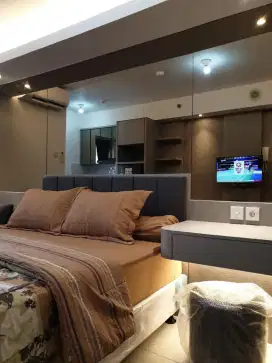 Readdy stock sewa New interior apartemen Bassura type studio