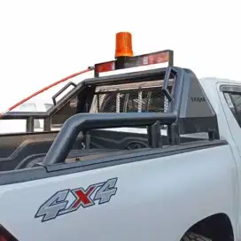 Roll Bar Besi Pengaman Cabin Mobil Model Panjang Spesifikasi Tambang