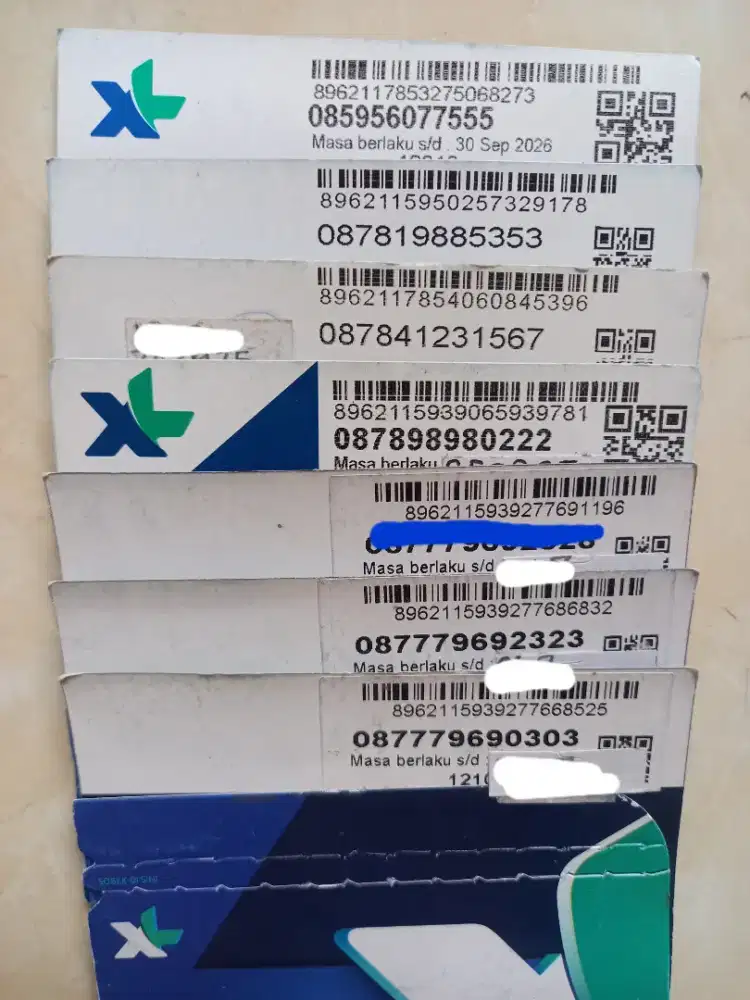 XL nomor cantik