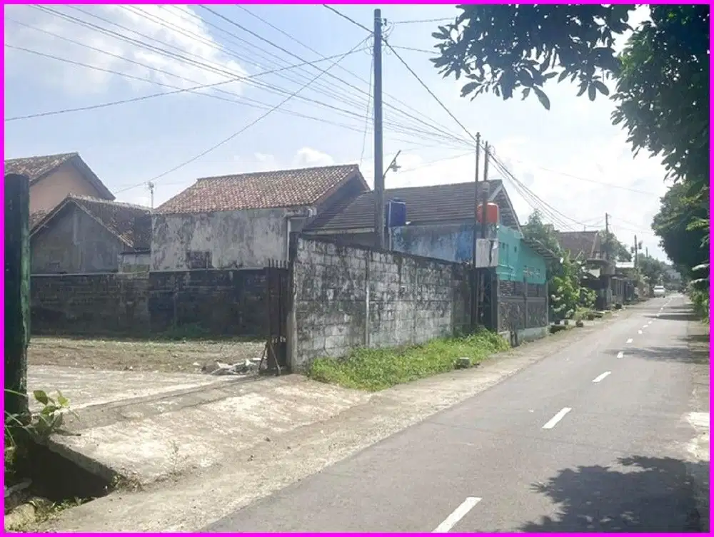 Utara Monumen Jogja Kembali, Tanah Jl. Damai Cocok Untuk Villa