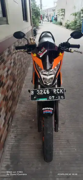 Honda Sonic 2016 PJK B DKI Panjang Motor Siap pakai
