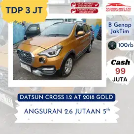 Promo TDP 3 Juta Datsun Cross 1.2 AT 2018 Gold