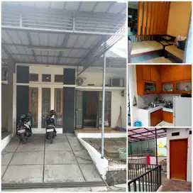 Rumah Mekar Wangi Bandung Murah full furnished dalam cluster 1 pintu