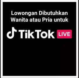 Live Streaming untuk live tiktok
