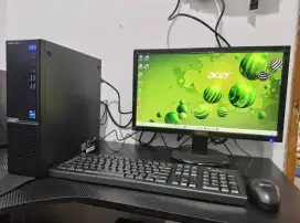 SET CPU PC OFFICE i5 12400 INTEL UHD RAM 16GB SSD 500GB NVME HDD 500GB