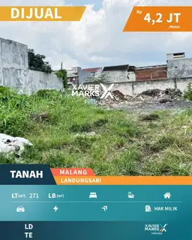 Tanah MURAH dekat Area Kampus dan Fasilitas Umum